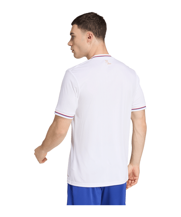 adidas Olympique Lyon 75 Trikot Weiß - weiss