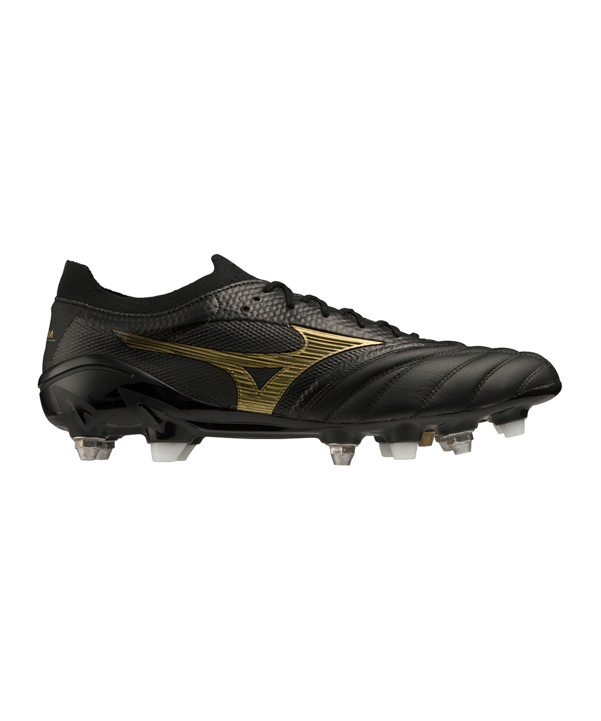 Mizuno Morelia Neo IV Made in Japan FG Aurum Schwarz Gold F50 - schwarz