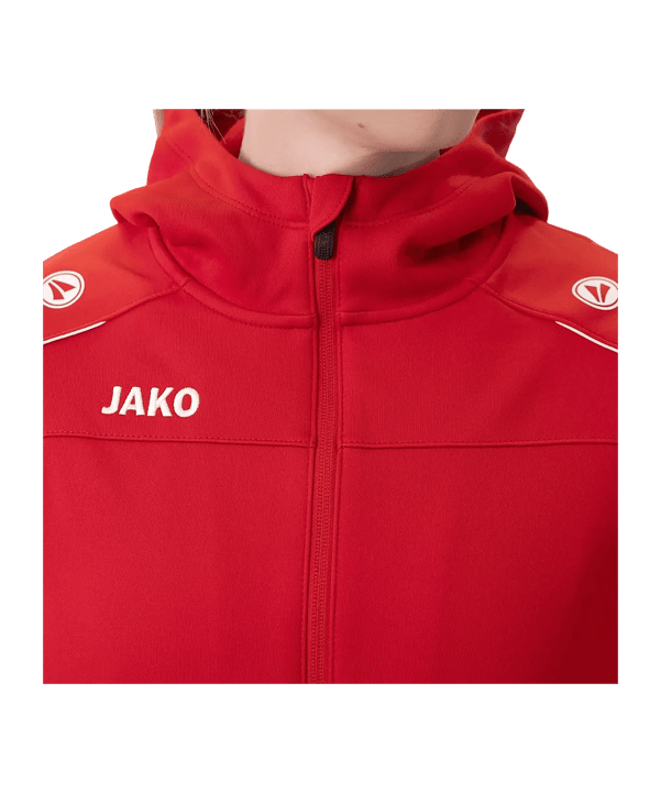 JAKO Classico Giacca con cappuccio Donna Rosso C01 - rosso