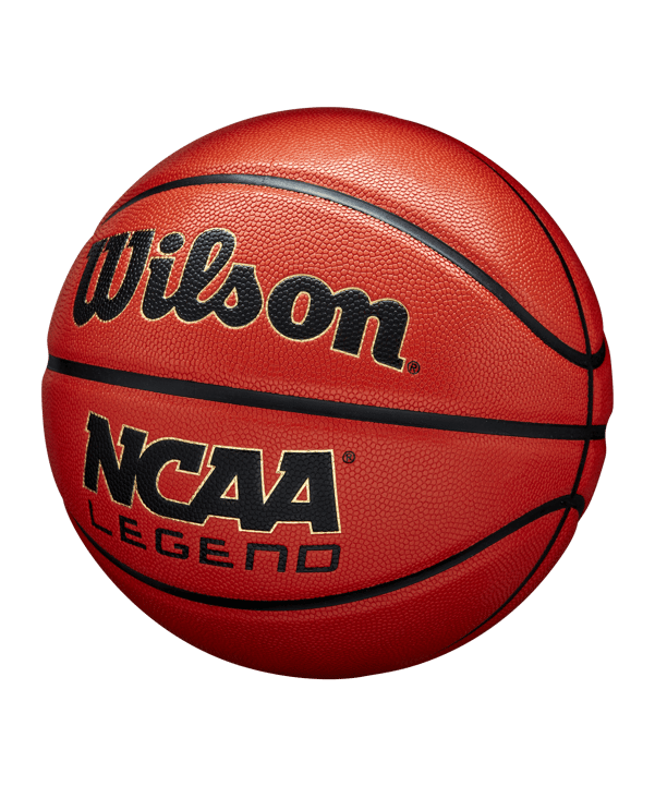 Wilson NCAA Legend Basketball Orange Schwarz - orange