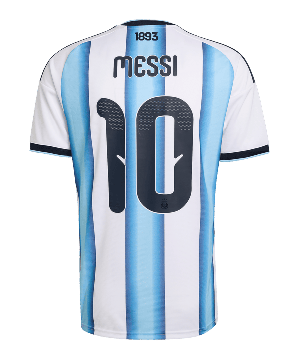 adidas Argentinien MESSI Trikot Home WM 2026 Weiß - weiss
