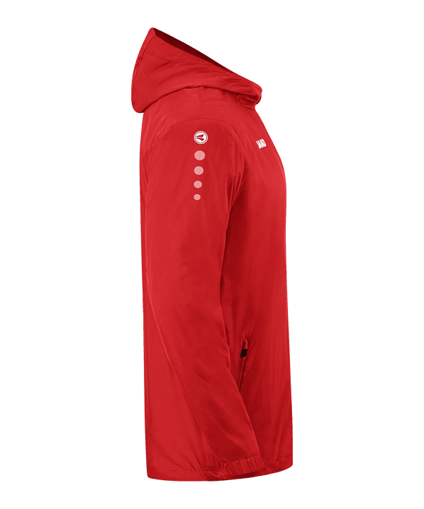 JAKO Team 2.0 Allwetterjacke Kids Rot F100 - rot