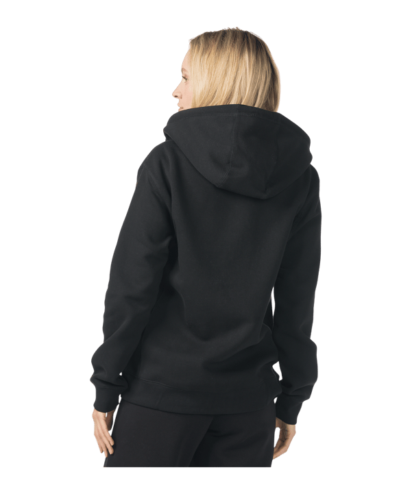 Erima TS Kapuzenjacke Damen Schwarz - schwarz