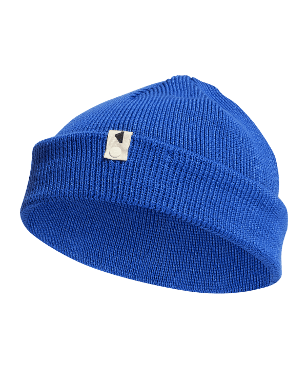adidas SW Fisherman Beanie Blau Weiss - blau