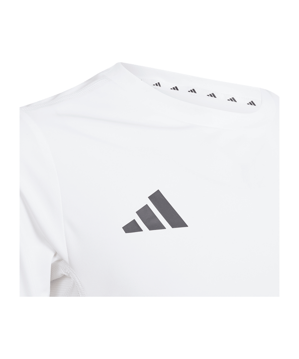 adidas Team T-Shirt Kids Weiß - weiss