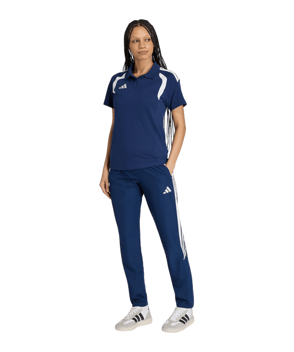 adidas Tiro 26 League Polo Damen Dunkelblau - blau