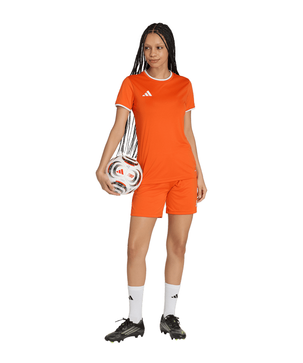 adidas Entrada 26 Short Damen Orange - orange