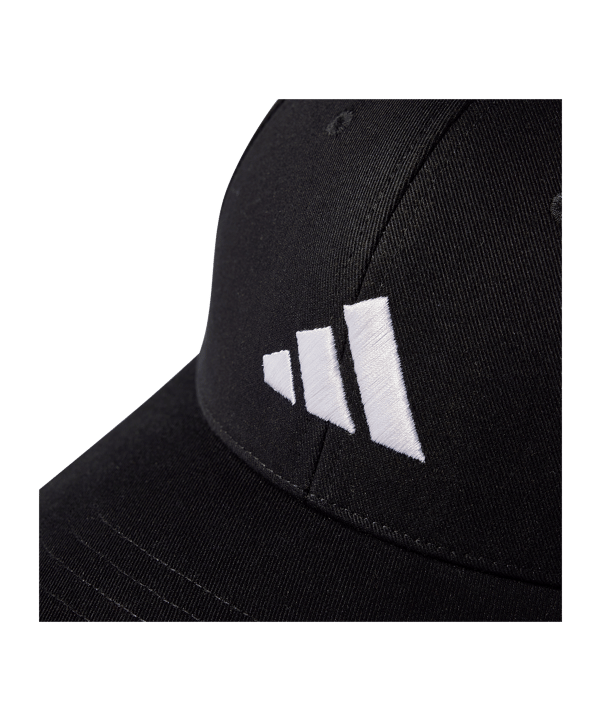adidas New Logo Baseball Black Cap Schwarz - schwarz