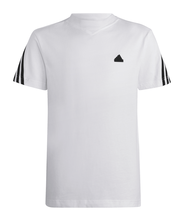 adidas 3S T-Shirt Weiss Schwarz - weiss