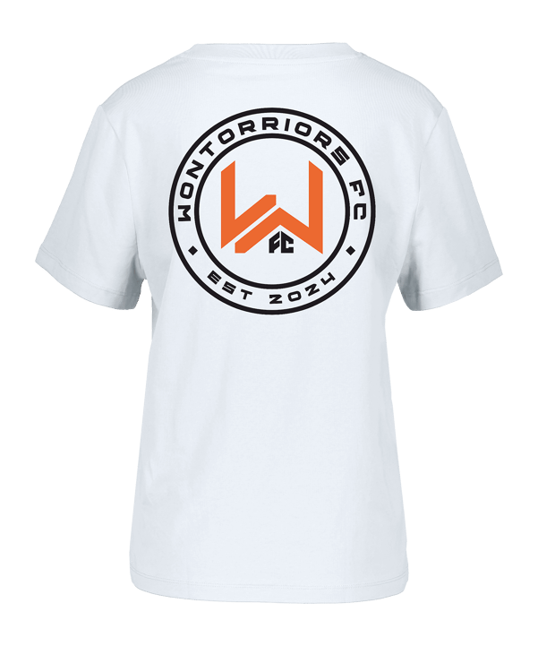 Wontorriors FC Fan T-Shirt Damen Weiss FC001 - weiss