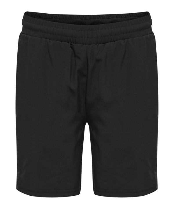 Hummel Move Grid Woven Short Kids Schwarz F2001 - schwarz