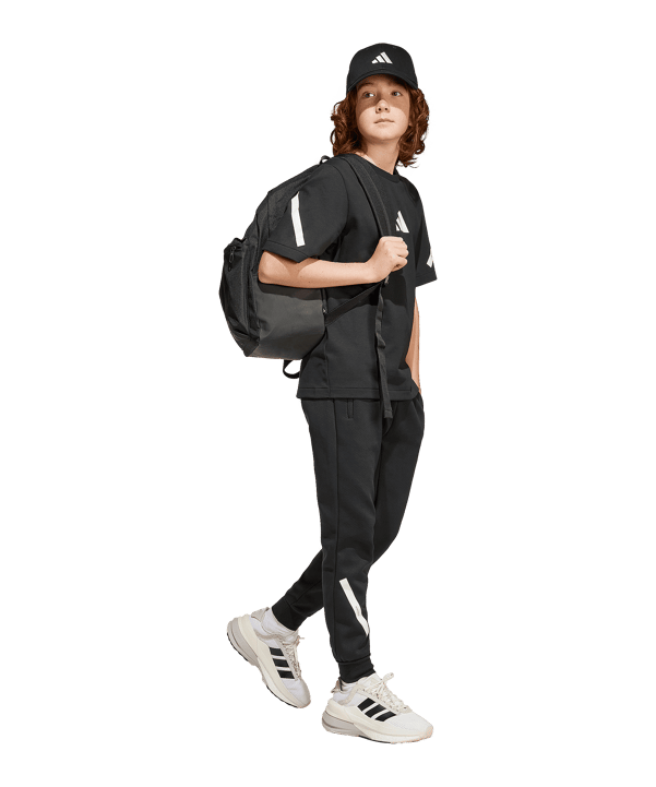 adidas Z.N.E. T-Shirt Kids Schwarz - schwarz