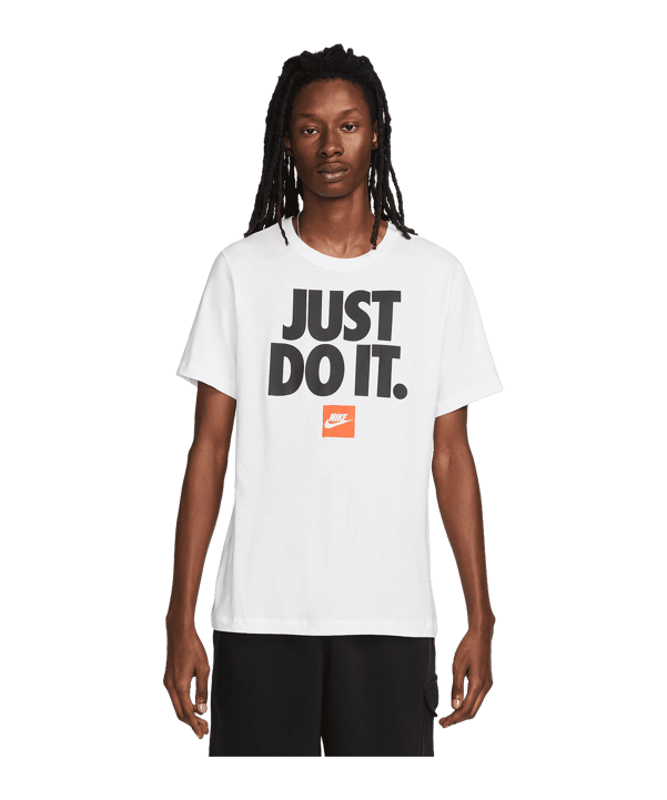 Nike JDI Verbiage T-Shirt Weiss F100 - weiss