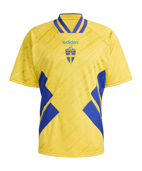 adidas SVFF Zweden Bringback 1994 Shirt Home Geel - geel