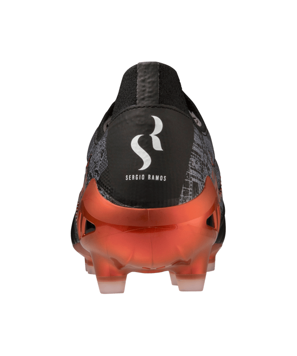 Mizuno Morelia Neo III Beta Made in Japan FG Sergio Ramos 4 Schwarz Rot F04 - schwarz