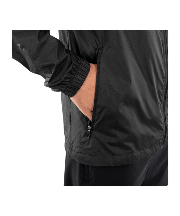 JAKO Flow Lightweight Jacke Schwarz F800 - schwarz