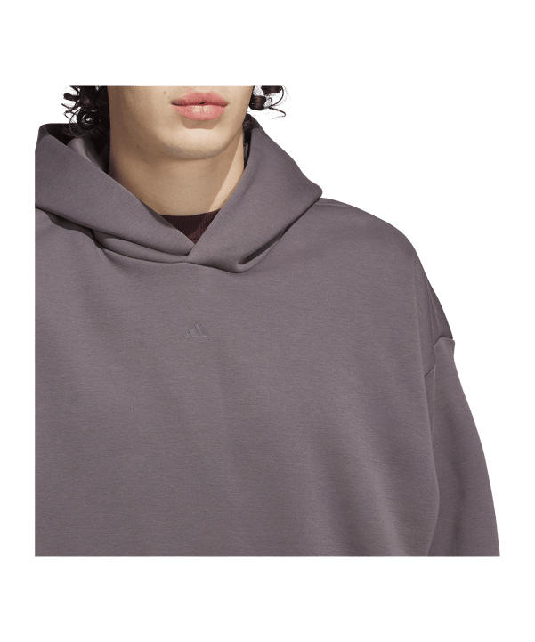 adidas Adi Basketball Hoody Grau - grau