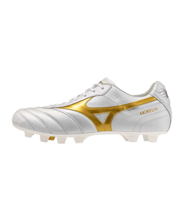 Mizuno Morelia II Japan FG Bright Gold Weiß F50 - weiss