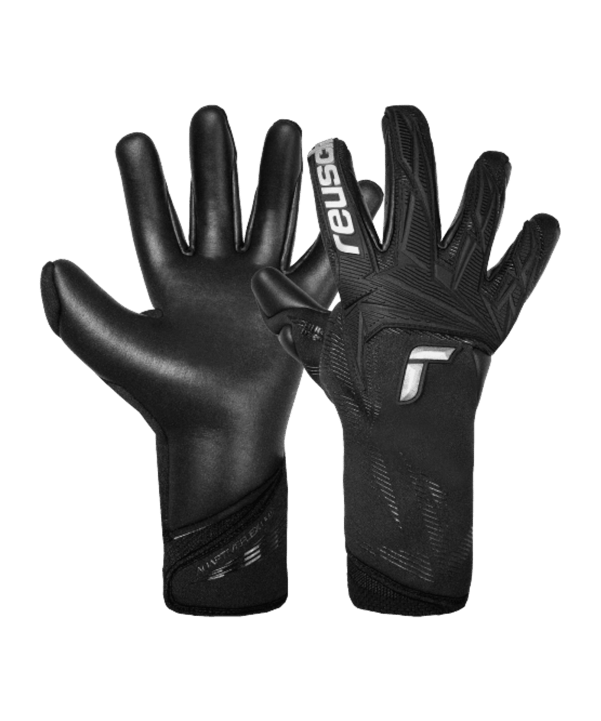 Reusch Attrakt Duo Strapless Torwarthandschuhe Schwarz - schwarz