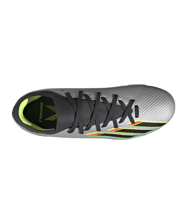adidas X Speedportal.3 FG Kids Beyond Fast Silber Schwarz Gelb - silber