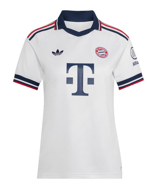adidas FC Bayern München Shirt Away 2026/2027 Dames Wit - wit