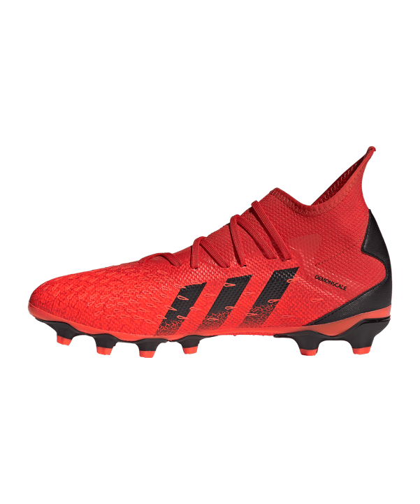 adidas Predator FREAK.3 MG Rot Schwarz - rot