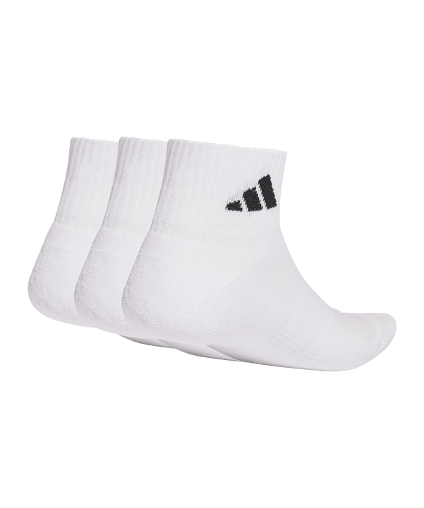 adidas Ankle 3er Pack Socken Weiß - weiss