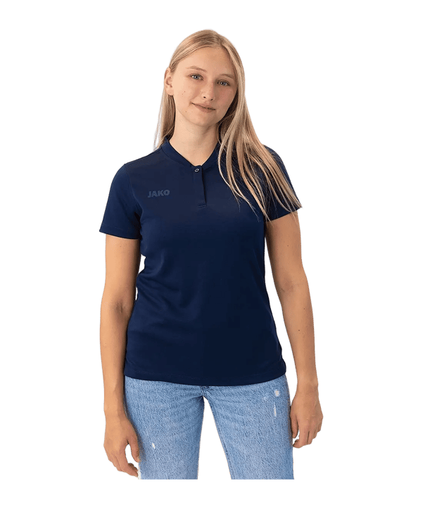 JAKO Prestige Polo Donna Blu C49 - blu