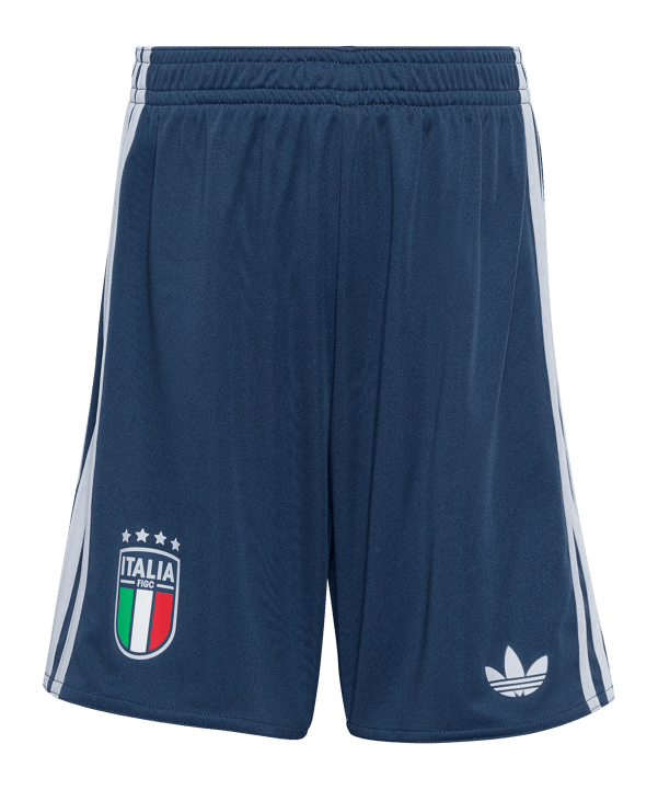 adidas FIGC Italien Trikot Set Away WM 2026 Kids Blau - blau