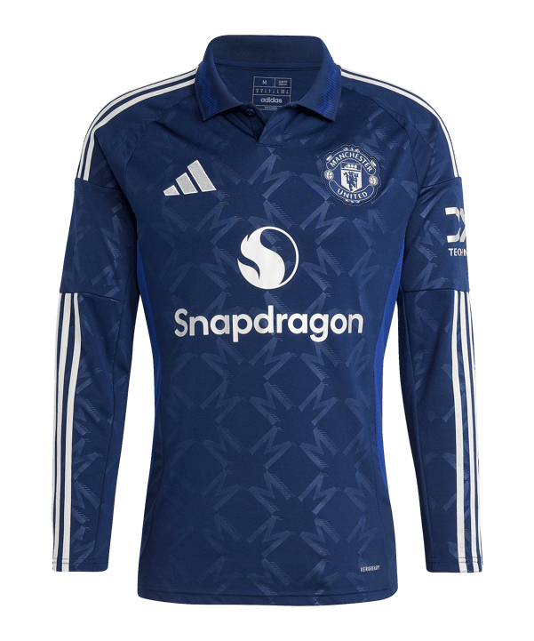 adidas Manchester United Trikot Away 2024/2025 Blau - blau