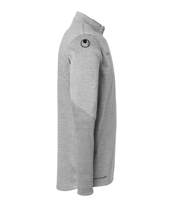 uhlsport Score 26 1/4 Zip Top Grau Schwarz F05 - grau