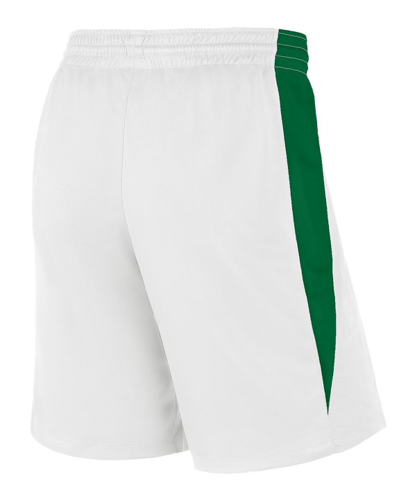 Nike Team Basketball Stock Short Weiss Grün F104 - weiss