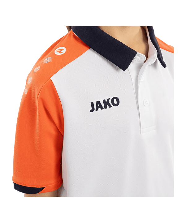 JAKO Dynamic Polo Kids Weiß F026 - weiss