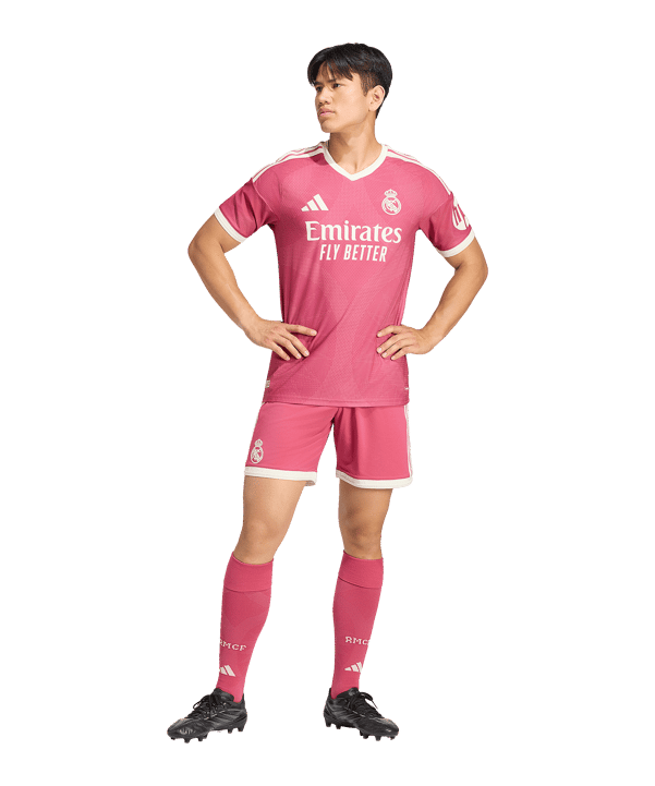 adidas Real Madrid Authentic Maillot 3rd 2026/2027 Rose - rose