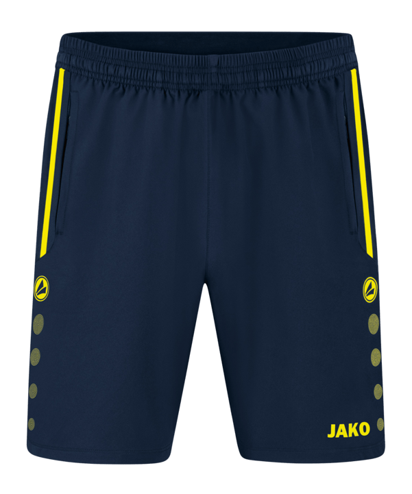 JAKO Allround Short Blau Gelb F904 - blau