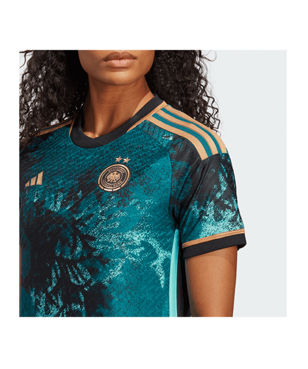 adidas DFB Deutschland Auth. Trikot Away Frauen WM 2023 Damen Grün - gruen