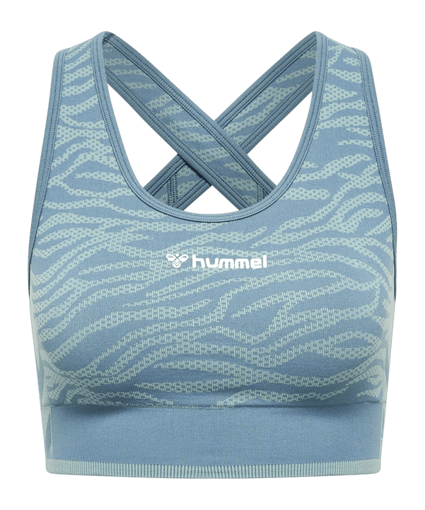 Hummel Sport-BH Damen Blau F7903 - blau