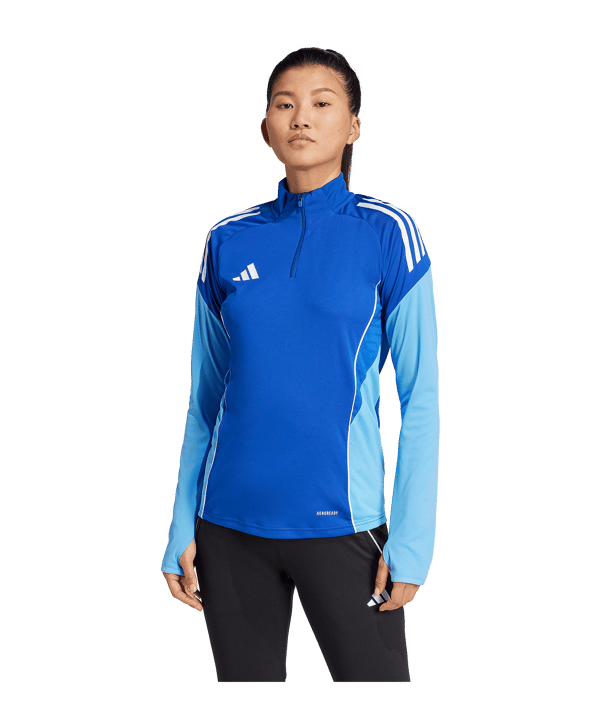adidas Tiro 25 Competition Sweatshirt Damen Blau - blau