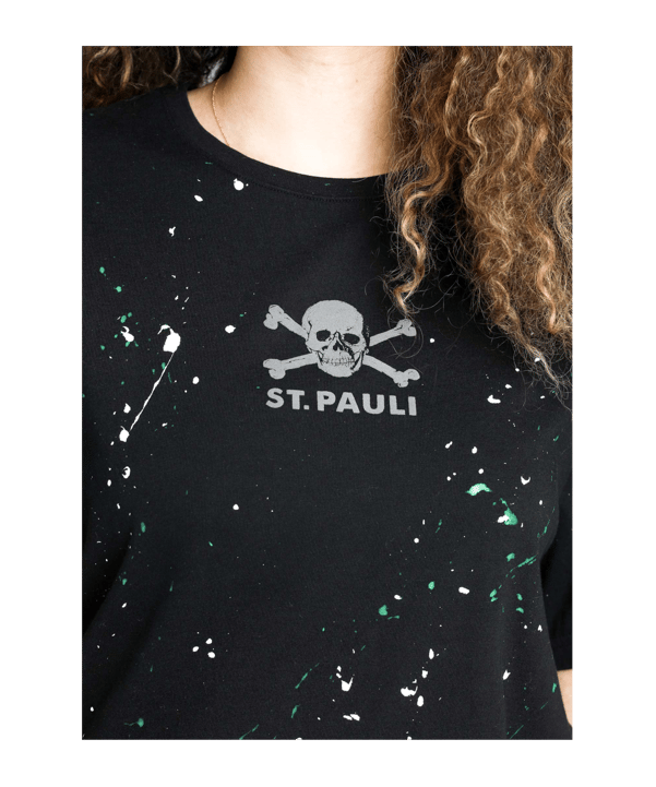 DIIY FC St. Pauli Spread T-Shirt Schwarz - schwarz