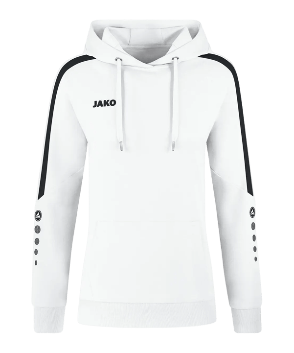 JAKO Power Hoody Dames Wit K6723 - wit