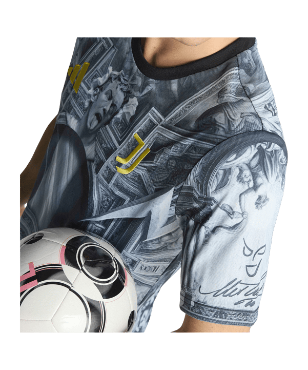 adidas Juventus Turin Prematch T-Shirt 2025/2026 Schwarz - schwarz