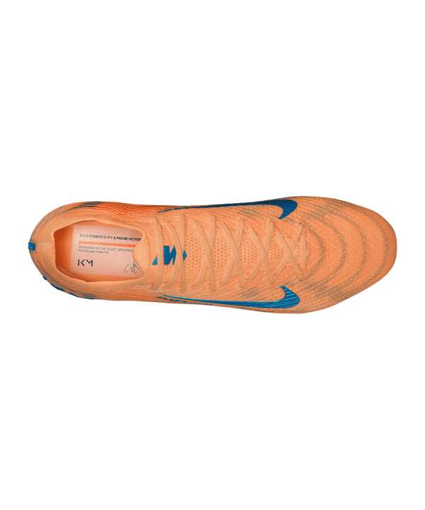 Nike Air Zoom Mercurial Vapor XVI Elite AG Kylian Mbappe Signature Orange F800 - orange