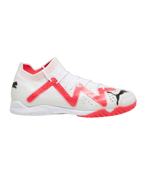 PUMA FUTURE Ulitmate Court Breakthrough Weiss Rot F01 - weiss