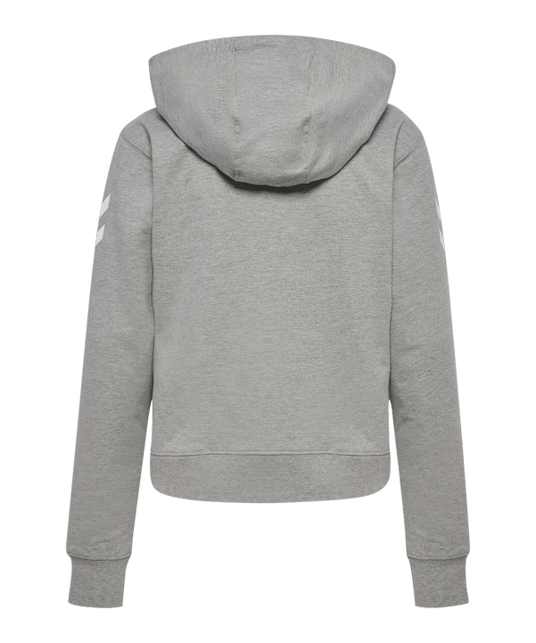 Hummel Go 2.0 Chevron Kapuzenjacke Damen Grau F2006 - grau