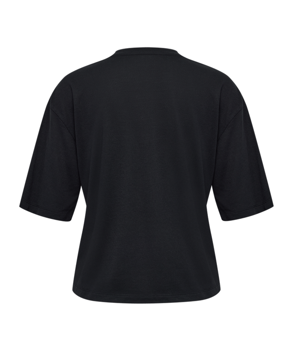 Hummel Mt Vanja Boxy Short T-Shirt Damen Schwarz F2001 - schwarz