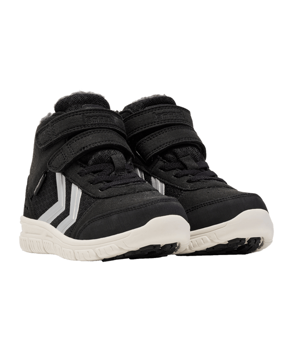 Hummel Crosslite Winter Mid Tex Boots Kids Schwarz F2352 - schwarz