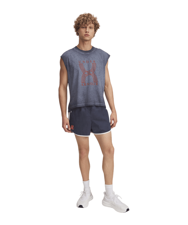 Under Armour RUN 96 Laufshort Grau F044 - grau