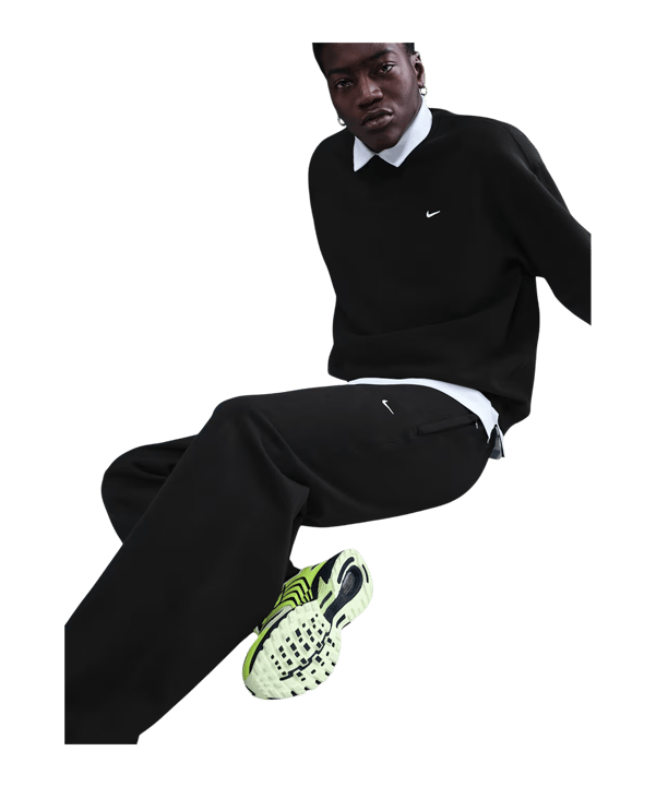 Nike Solo Swoosh OH Jogginghose Schwarz F010 - schwarz