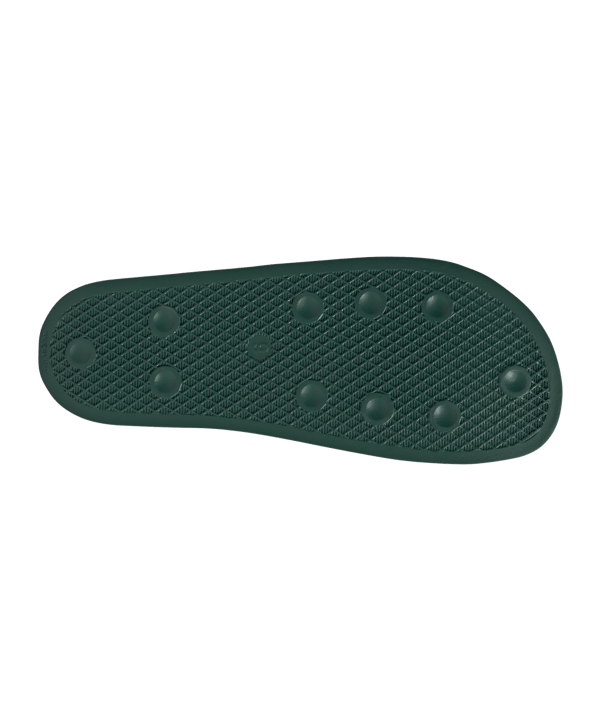 adidas Originals Adilette Badelatsche Grün Weiss - gruen