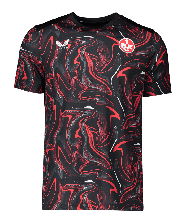 Castore 1. FC Kaiserslautern Prematch T-Shirt 2026/2027 Schwarz - schwarz